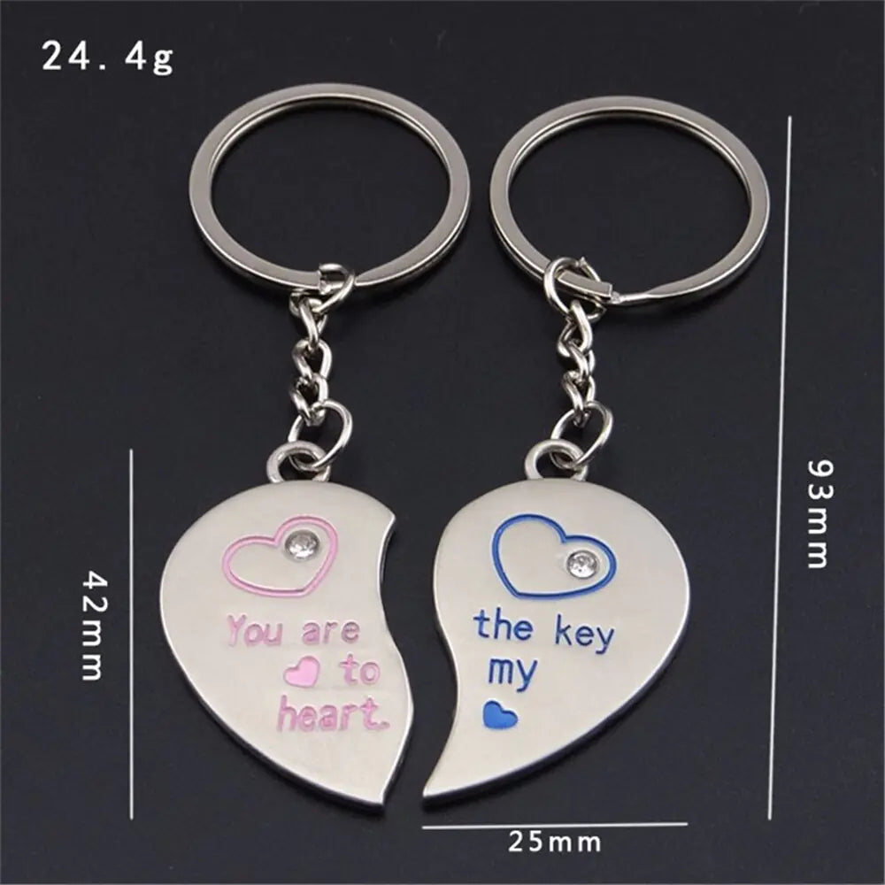 Heart Keychains