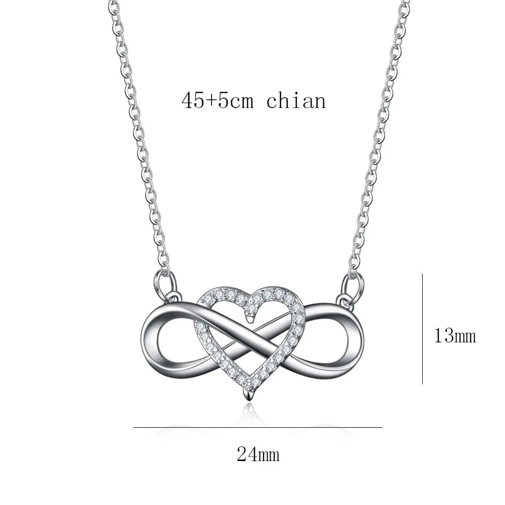 Infinity Forever Love Necklace