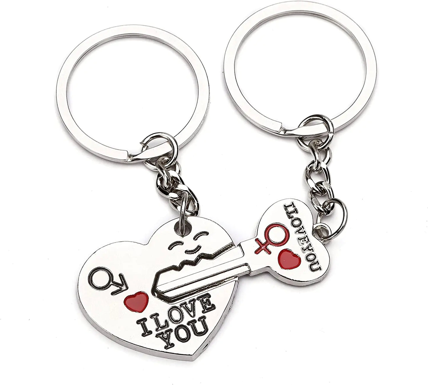 Heart Keychains